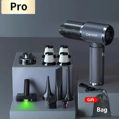CENRR 210000PA Mini Car Vacuum Cleaner Wireless Powerful Vacuum Car Cleaner Handheld Portable Vacuum Cleaner Cleaning Machine