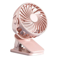 Portable Clip on Fan USB Desk Fan 3 Speeds Quiet Wind 360° Rotate Personal Electric Fan Standing fans For Office Student Deskto