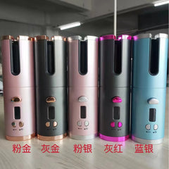 USB curling iron/wireless curling iron rechargeable hot-selling automatic curling iron
