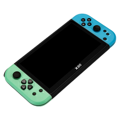 Coopreme X80 Portable Game Console 7-inch HD Large Screen Arcade PS1 Emulator Multi-function Nostalgia Classic PSP Handheld Game