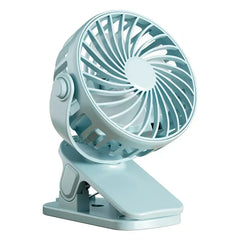 Portable Clip on Fan USB Desk Fan 3 Speeds Quiet Wind 360° Rotate Personal Electric Fan Standing fans For Office Student Deskto