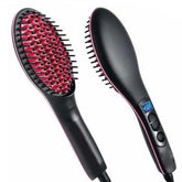 Electric Hair Straightening Brush 230°C Heat Hair Straightener Professional Ceramic Hair Styling Massager Tools Heating Hot Comb