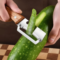 2026 Wooden Multi Functional Vegetable Peeler With Ergonomic Handle For Peeling And Slicing Fruits And Vegetables Durable Smooth