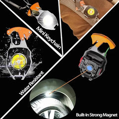 Mini COB Flashlight Multifunctional Portable Highlighting Light Type-c Fast Charging Large Capacity Battery Life Keychain Lamp