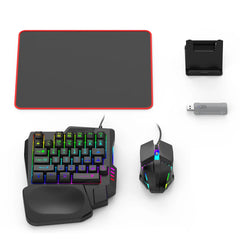 5 in 1 Keyboard Mouse Gaming Converter Bluetooth-Compatible 5.3 for PUBG Mouse Keyboard Adapter Converter for Gamer Accessories