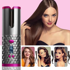 USB curling iron/wireless curling iron rechargeable hot-selling automatic curling iron