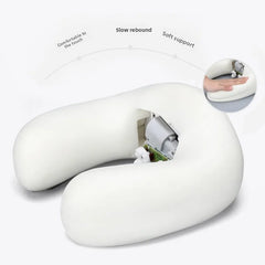 Electric Neck Massager Heat Vibration 3D Kneading Shiatsu U Shaped Pillow Shoulder Cervical Pain Relief Fatigue HomeOfficeAdults