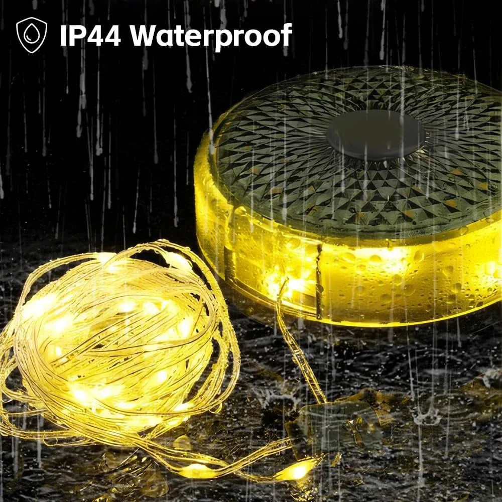 2025 New Arrival LED Light String Portable Camping Lights Christmas Decor Strip Star Lamp For Outdoor Enthusiasts Fast Shipping