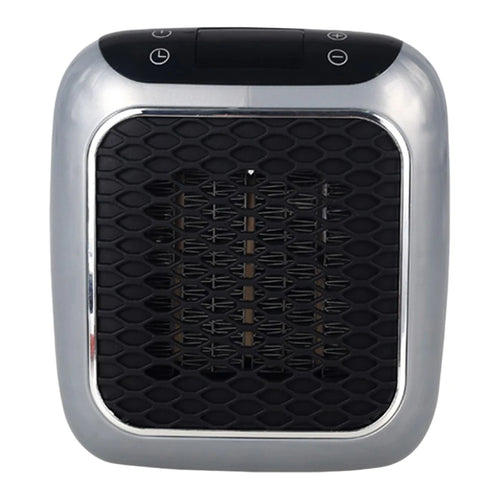 2-in-1 Plug In Heater Space-Saver Wall Mountable or Portable Mini Heater with Quiet Operation for Personal Spaces