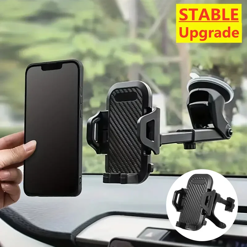 Car Phone Holder 360° Windshield Mobile Cell Support Smartphone Universal Mount Stand For iPhone 12 11 7 8 Samsung Huawei