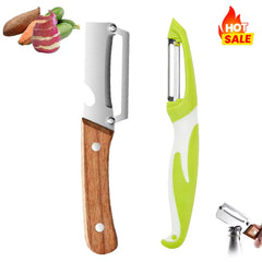 2026 Wooden Multi Functional Vegetable Peeler With Ergonomic Handle For Peeling And Slicing Fruits And Vegetables Durable Smooth