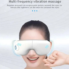 5 in 1 Eye Massager Foldable Eye Mask Device with Airbag Kneading Eye Care Instrument Perfect Relaxation Gifts for Dad Mom