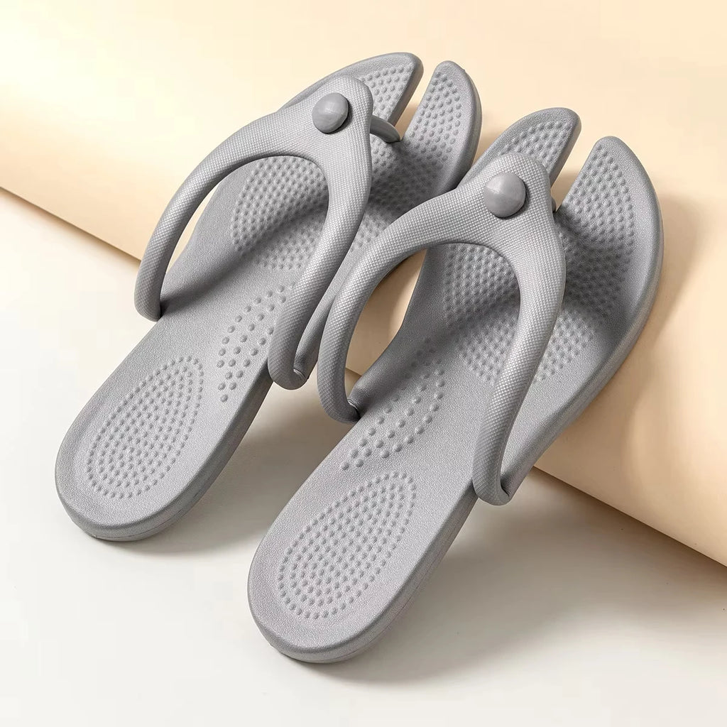 TZLDN EVA Women Flip Flops Foldable Detachable Beach Slippers Comfortable Soft Outdoor Flip Flops