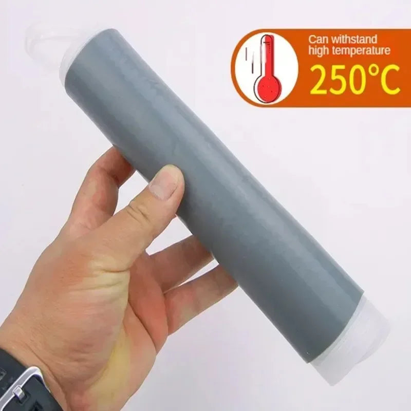 Heat Insulation Cover for Wok Handle Manual Iron Pan Anti-scalding Rubber Cover Household Stainless Steel Pot Handle Cover