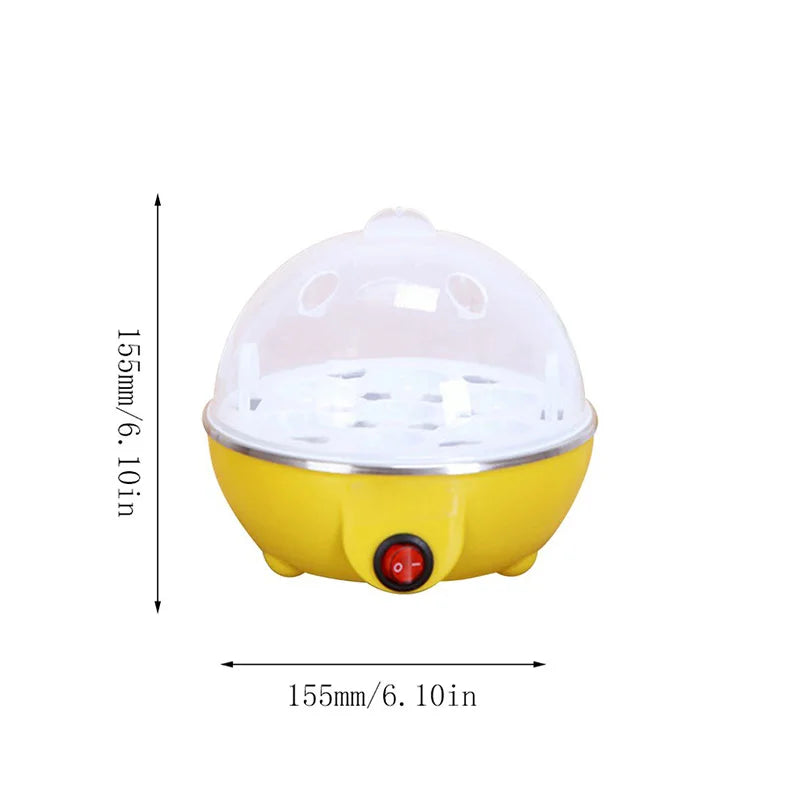Electric Egg Poacher Multifunctional Auto Off Generic 7 Eggs Cooker Boiler Steamer Kitchen Breakfast Utensils