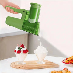 Electric Vegetable Cutter Interchangeable Mini Food Cutter Handheld Vegetable Cutter Single-Press Function for Home Bar