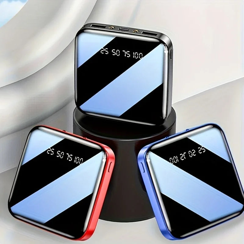 New Mini outdoor power bank 20000mah portable charger with flashlight charger external battery pack mobile universal power bank