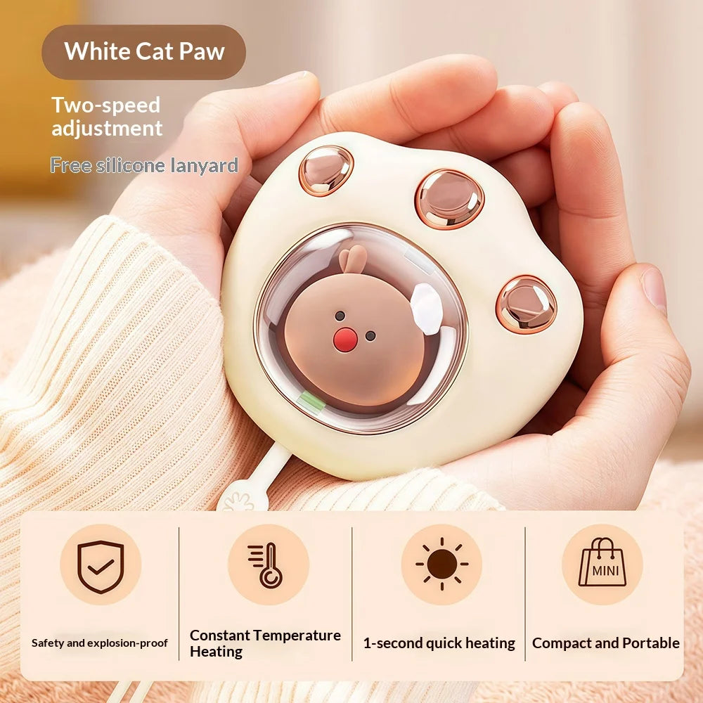 Warm Hand Treasure USB Charging Portable Fast Heat Warm Baby Hand Warmer for Winter Office and Outdoor Home Use Warm Hands