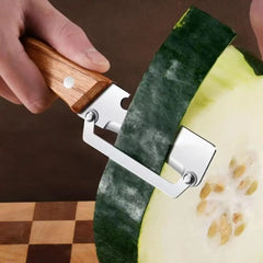 2026 Wooden Multi Functional Vegetable Peeler With Ergonomic Handle For Peeling And Slicing Fruits And Vegetables Durable Smooth