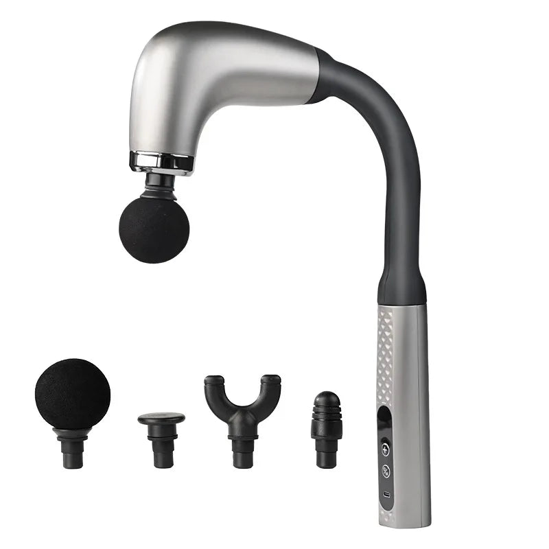 2026 New Smart Fascia Gun Electric Massager Massage Hammer Electric Fascia Gun Home Handheld Hammer Back Artifact Christmas Gift