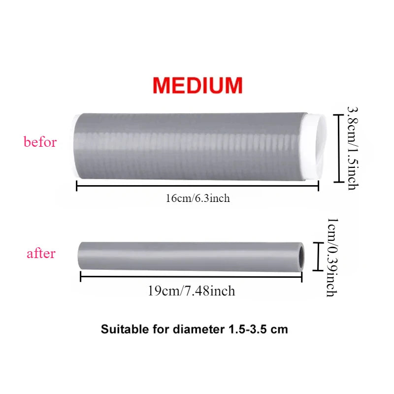 Heat Insulation Cover for Wok Handle Manual Iron Pan Anti-scalding Rubber Cover Household Stainless Steel Pot Handle Cover