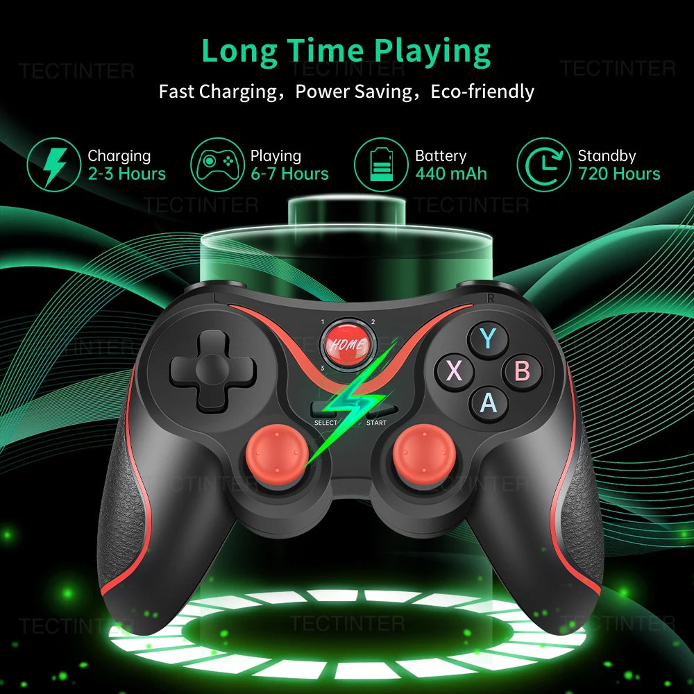Terios T3 X3 Wireless Joystick Gamepad PC Game Controller for PS3/IOS Phone/TV Box For Nintendo Switch/Switch 2 Accessories