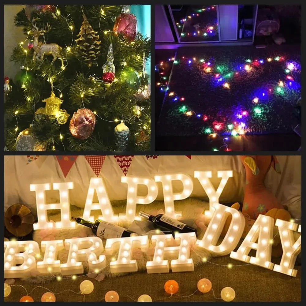 2025 New Arrival LED Light String Portable Camping Lights Christmas Decor Strip Star Lamp For Outdoor Enthusiasts Fast Shipping