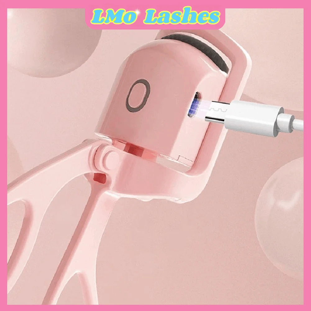 Electric Eyelash Curler, Modern Beauty Eye Instrument for Home Long-Lasting Curl Electric Eye Lash Perm Eyelashes Clip Beginners