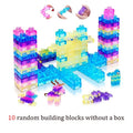 40PCS Magic Gummy Bloc Soft Building Blocks for Kids, Food-Grade TPE Sensory Stacking Toys, Transparent Jelly Bricks,Educationa