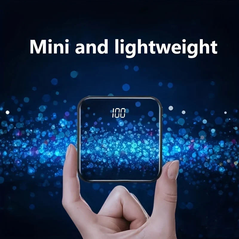 New Mini outdoor power bank 20000mah portable charger with flashlight charger external battery pack mobile universal power bank